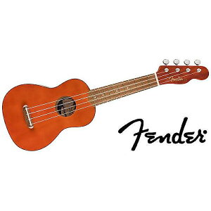 FENDER ( tF_[ ) / Venice Soprano Ukulele NaturalċxXyV