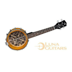 LUNA GUITARS ( ���i�M�^�[�Y ) / Uke Banjolele 8 Inch Ulu Design�ċx�X�y�V����