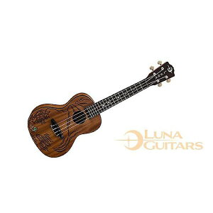 LUNA GUITARS ( ���i�M�^�[�Y ) / Uke Coral Solid Mahogany Concert w/Bag�ċx�X�y�V����
