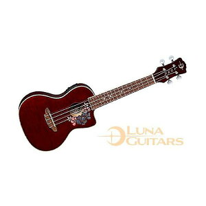 LUNA GUITARS ( ���i�M�^�[�Y ) / Uke Flora Quilt Maple Concert w/Preamp�ċx�X�y�V����