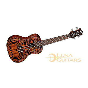 LUNA GUITARS ( ���i�M�^�[�Y ) / Uke Tribal Mahogany Concert�ċx�X�y�V����