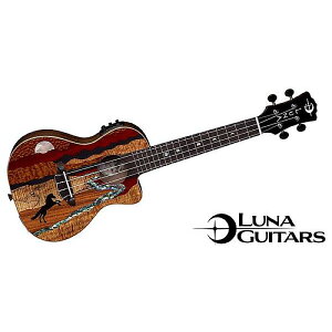 LUNA GUITARS ( ���i�M�^�[�Y ) / Uke Vista Stallion Concert w/Pre �� Bag�ċx�X�y�V����