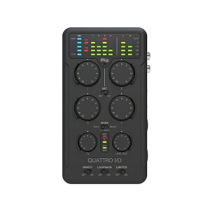 IK MultimediaiACP[}`fBAj/ iRig Pro Quattro I/O / MIDIC^[tF[X