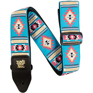 ErnieBall(A[j[{[) / Jacquard Guitar Strap / Sedona Blue / M^[Xgbv yAizċx݃Z[