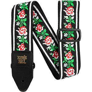 ErnieBall(A[j[{[) / Jacquard Guitar Strap / Winter Rose / M^[Xgbv yAizċxXyV
