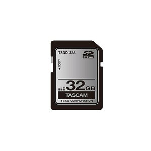 TASCAM ( �^�X�J�� ) / TSQD-32A�@SDHC�J�[�h�ċx�X�y�V����