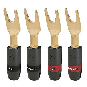 AudioQuest(I[fBINGXg) / SureGrip 300 Multi-Spade Xs[J[RlN^ S[h 4Zbg [SPADE3004G]ċxXyV