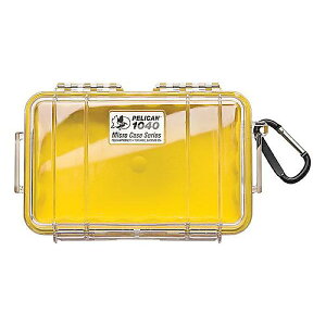 PELICAN ( yJ ) / 1040 YELLOW CLEAR hoEhdl n[hP[X