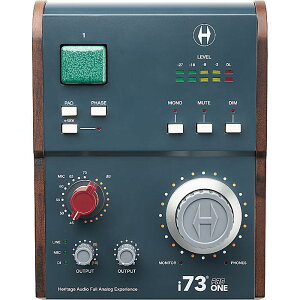 Heritage Audio(�w���e�[�W�I�[�f�B�I) / i73 PRO ONE / USB-C�I�[�f�B�I�C���^�[�t�F�C�X �y2025�N7��29�������z�ċx�݃Z�[��