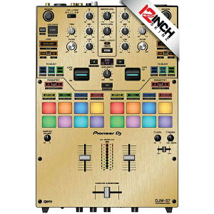 12inch SKINZ / BR/GOLD / Pioneer DJM-S7�p �X�L���ċx�X�y�V����