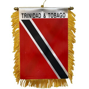 gj_[hEgoSa oi[tO Mini Banner Flags ( 10.2cm× 15.2cm) - TrinidadV