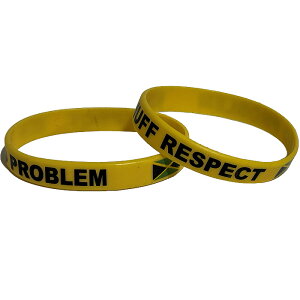 VRoh@Nuff Respect /No Problem Silicone Bracelet YLWJ[ / VP RECORDShV̓ Z[