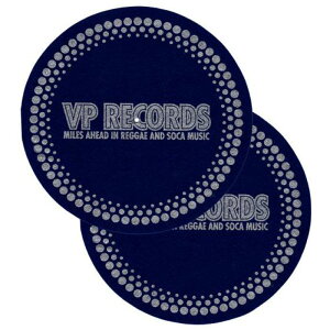 VP�^�[���e�[�u���t�F���g�}�b�g �u���[ VP Turntable Felt Mat - Blue / VP RECORDS�h�V�̓� �Z�[��