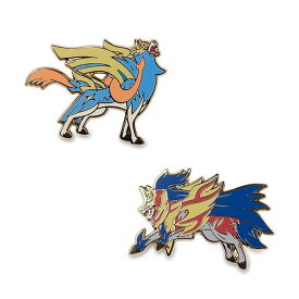 Pokemon Center(ポケモンセンター） /Zacian & Zamazenta Pok mon Pins (2-Pack) / 海外限定　ポケモン　ザシアン＆マゼンタ　ピン