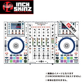 12inch SKINZ / DENON MCX8000 SKINZ (WHITE/BLACK) - 【MCX8000用スキン】ハロウィーンセール/ハロウィングッズ