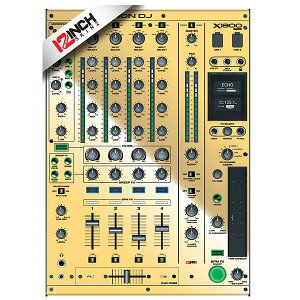 12inch SKINZ / Denon X1800 PRIME SKINZ Metallics (Mirror Gold) �yX1800 PRIME�p�X�L���z�ċx�X�y�V����