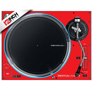 12inch SKINZ / Denon VL12 Prime Turntable SKINZ (Red) �y�A �yVL12 Prime �p�X�L���z�ċx�X�y�V����