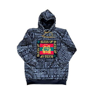 �A�t���J���E�p�^�[���E�t�[�f�B�[ �p�[�J�[ (L�T�C�Y) Bless Up Pullover Hoodie / RIDDIM DRIVEN(���f�B���h������)�ċx�X�y�V����