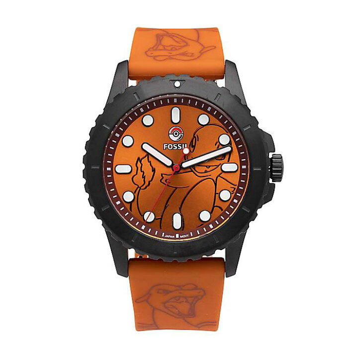 楽天市場 Pok Mon Center Fossil Charmander Orange Watch One Size Adult ポケモンセンターfossilコラボ腕時計 ミュージックハウス フレンズ