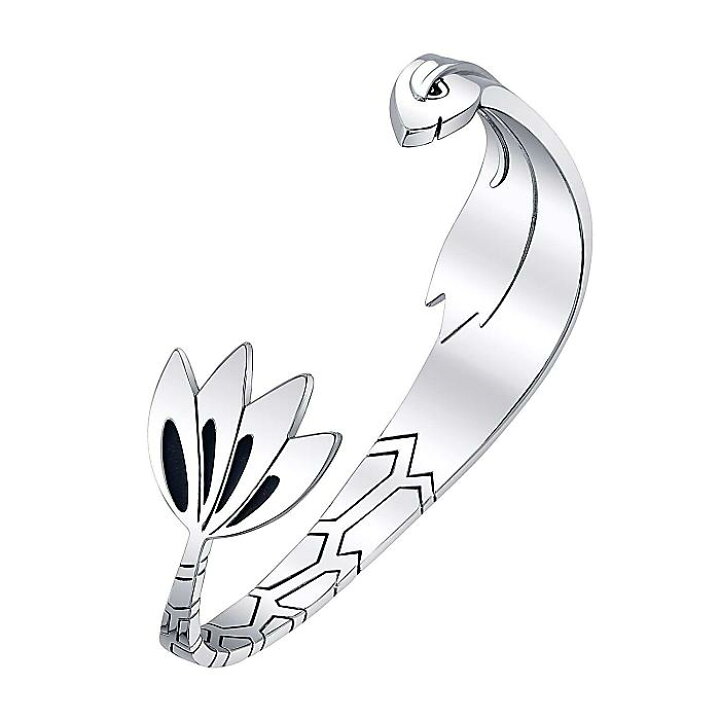 楽天市場】Pokemon Center × RockLove: Milotic Silver Cuff Bracelet 