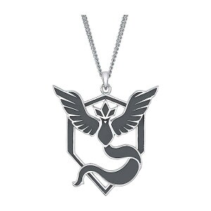 Pokemon Center × RockLove: Pokemon GO Team Mystic Sterling Silver Pendant Necklace / �|�P�����Z���^�[×���b�N���u�R���N�V������Pokemon GO�y���_���g�l�b�N���X�@�W���G��