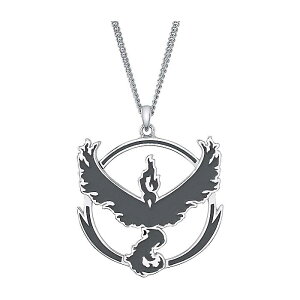 Pokemon Center × RockLove: Pokemon GO Team Valor Sterling Silver Pendant Necklace / |PZ^[×bNuRNVPokemon GOy_glbNX@WG[