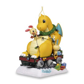 Delibird Holiday Express Dragonite Flatcar Figure / デリバードホリデーエクスプレス カイリューフラットカーフィギュア　Pokemon Center(ポケモンセンター)新生活応援