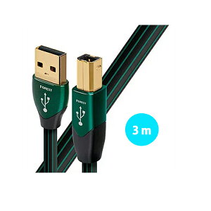 AudioQuest(I[fBINGXg) / USB2 FOREST (3m / Type-A to Type-B) I[fBIO[hUSBP[uUSBFOR203AB USBFOR2 3 ABċxXyV