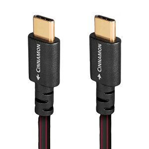 AudioQuest(I[fBINGXg) / USB 2.0 CINNAMON (0.75m / Type-C to Type-C) I[fBIO[hUSBP[uċxXyV