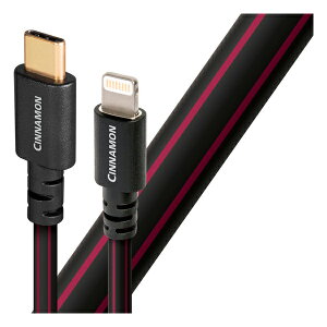 AudioQuest(�I�[�f�B�I�N�G�X�g) / Cinnamon 0.75m Type-C to Lightning (LTNUSBCCIN0.75) / USB �P�[�u���V��������