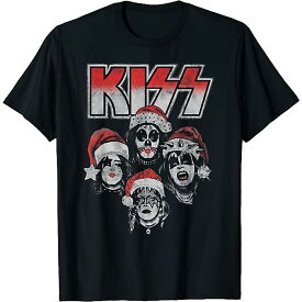 KISS - Detroit Rock Santa T-Shirt（デトロイト・ロック・サンタTシャツ メンズフリーサイズクリスマス セール