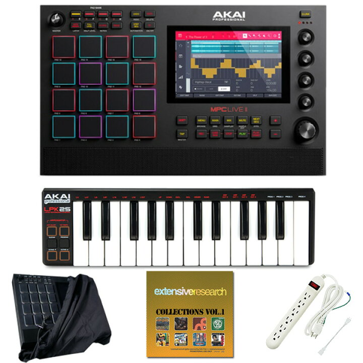 楽天市場】3大特典付 AKAI(アカイ) / MPC LIVE2 [スタンドアローン型 