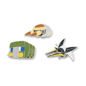 アゴジムシ デンヂムシ クワガノン ポケモンピンズ 3個セット Grubbin, Charjabug & Vikavolt Pok mon Pins (3-Pack) / Pokemon Center(ポケモンセンター)