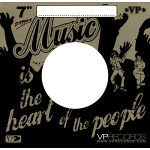 �y���[���ց^���������z 7�C���`���R�[�h�p �X���[�u (�u���b�N) 7 Sleeves - Black / VP RECORDS�ċx�X�y�V�����y���[���ց^���������z