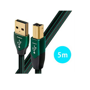 AudioQuest(I[fBINGXg) / USB2 FOREST (5m / Type-A to Type-B) I[fBIO[hUSBP[uċxXyV