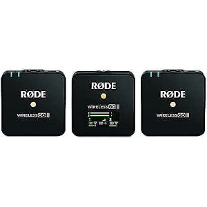 Rode Wireless GO II CX}CNVXe ^ fA`lΉċx݃Z[
