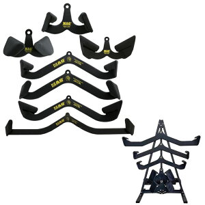 �y�X�^���h�Z�b�g�zMAG (Maximum Advantage Grip) / �S��ރR���v���[�g7�_�Z�b�g �yCN001, CP002, CS003, MN004, MP005, MS006, WG007�z�P�[�u���g���[�j���O�p�A�^�b�`�����g �O���b�v MAG�O���b�v�u���b�N�t���C