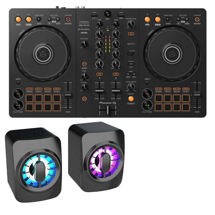 楽天市場】1大特典付 【partyスピーカーセット】 Pioneer DJ DDJ-FLX4 