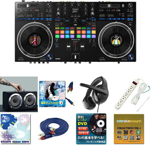 11Tt Pioneer DJ(pCIjA) / DDJ-REV7 Serato DJ ProΉ XNb`X^C 2ch vtFbVi DJRg[[ (Black) /ق̒ቹEOXs[J[ZbgċxXyV