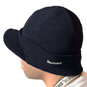 Technics(�e�N�j�N�X) / T063N PEAKED BEANIE RADAR CAP (NAVY BLUE) �J�b�g�}�X�^�[ �X�E�B�t�g�����p/�w�r�[�E�F�C�g�j�b�g�V��������