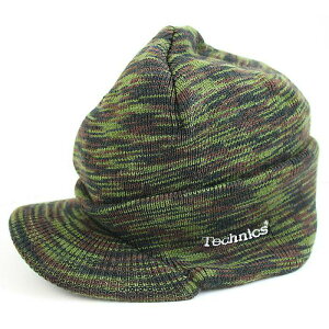 Technics(�e�N�j�N�X) / H01 PEAKED BEANIE RADAR CAP (CAMO)�j�b�g�A�[�~�[�n�b�g�V��������