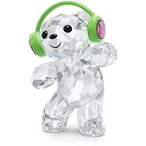 Swarovski(�X�����t�X�L�[) Kris Bear Just Dance Figurine(�N���X�x�A �W���X�g�_���X �t�B�M������ �s���N���N���A �N���X�^�����O���[�����^��)�V��������