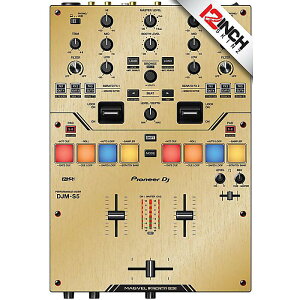 �y�u���b�V��/�S�[���h�z12inch SKINZ / Pioneer DJM-S5 Skinz - Metallics �y�S�����z�ċx�X�y�V����