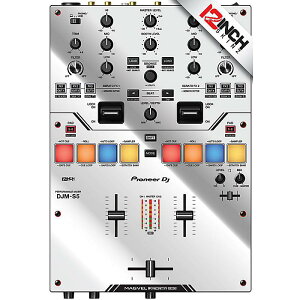 �y�~���[/�V���o�[�z12inch SKINZ / Pioneer DJM-S5 Skinz - Metallics �y�S�����z�ċx�X�y�V����