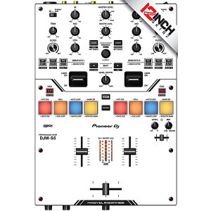 �y�z���C�g/�u���b�N�z12inch SKINZ / Pioneer DJM-S5 Skinz - COLORS �y�S�����z�ċx�X�y�V����