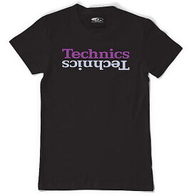 DMC(ディーエムシー) / T101P TECHNICS LIMITED EDITION (BLACK T / PURPLE LOGOS ) M - Tシャツ -母の日 セール