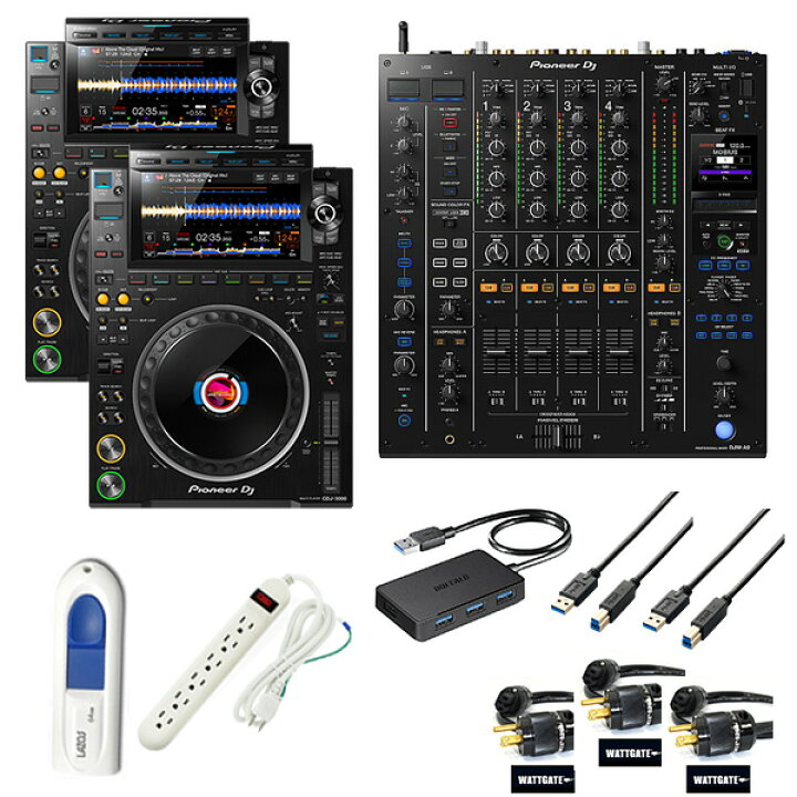 楽天市場】7大特典付 Pioneer DJ(パイオニア) / CDJ-3000 2台 