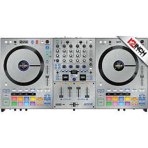 yVo[/ Brushedz12inch SKINZ / Rane Four Controller Skinz - Metallics AdhesiveyBR/SILVRz̓ Z[