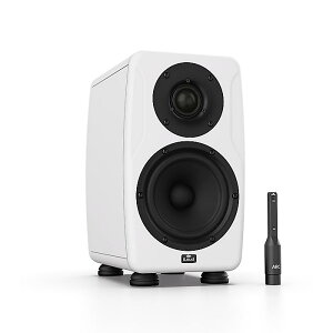 IK Multimedia(�A�C�P�[�}���`���f�B�A) / iLoud Precision 5-White / �X�^�W�I���j�^�[ (1�{) 5�C���`�E�[�t�@�[ + 1.5�C���`�c�C�[�^�[��2�E�F�C���f�� 135W RMS�u���b�N�t���C�f�[