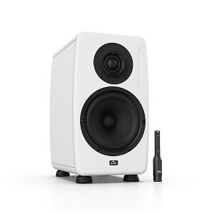IK Multimedia(�A�C�P�[�}���`���f�B�A) / iLoud Precision 6-White / �X�^�W�I���j�^�[ (1�{) 6.5�C���`�E�[�t�@�[ + 1.5�C���`�c�C�[�^�[��2�E�F�C���f�� 150W RMS �u���b�N�t���C�f�[